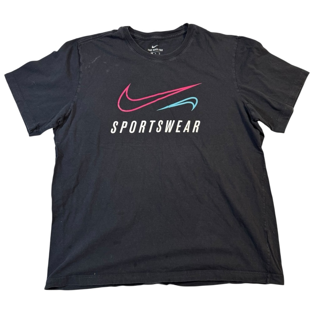 Nike Sportswear South Beach Miami Black Pink Blue The Nike Tee Men’s XL